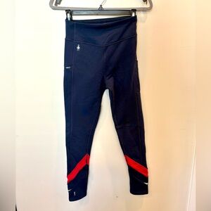 Smartwool Merino Sport Fleece Colorblock tight (leggings) size small NWT
